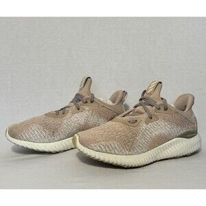 Adidas Alphabounce EM Women's Running Shoes Size 6.5 Ash Pearl Pink Beige Rose